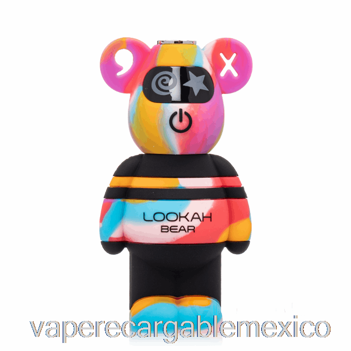 Vape Recargable Lookah Oso 510 Batería Arcoiris